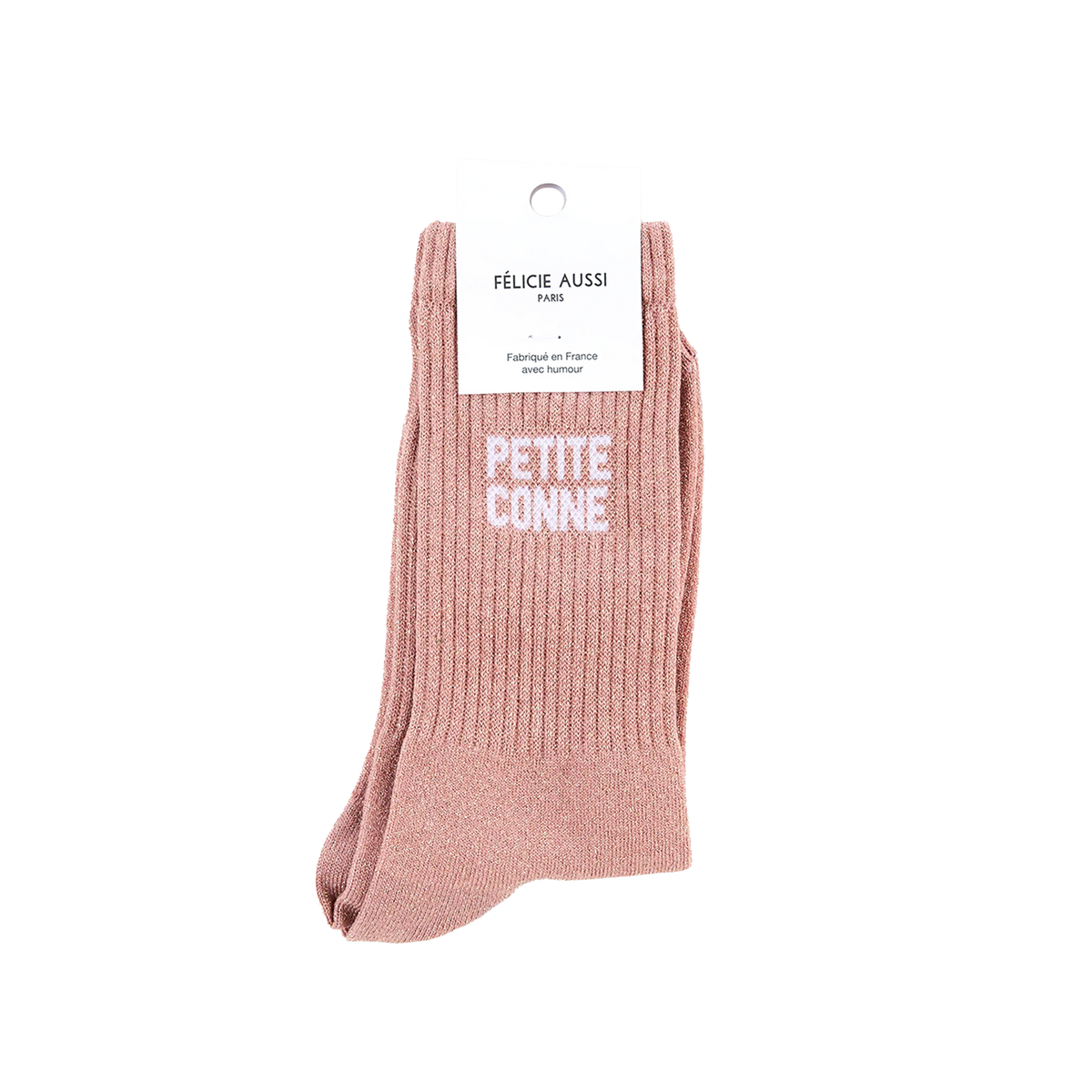 FÉLICIE AUSSI Chaussettes Petite conne Rose