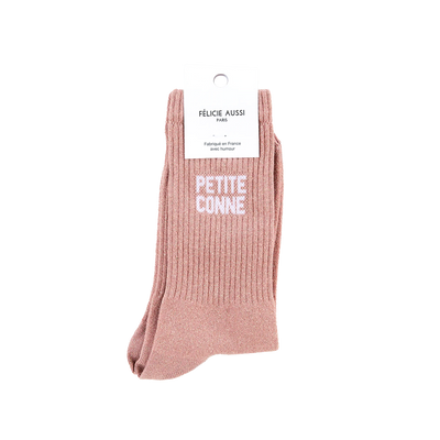 FÉLICIE AUSSI Chaussettes Petite conne Rose