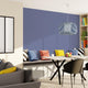 4MURS Papier peint intissé Opal Bleuet Lisse