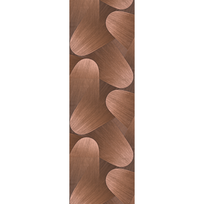 Papier peint intissé Karmen Cuivré