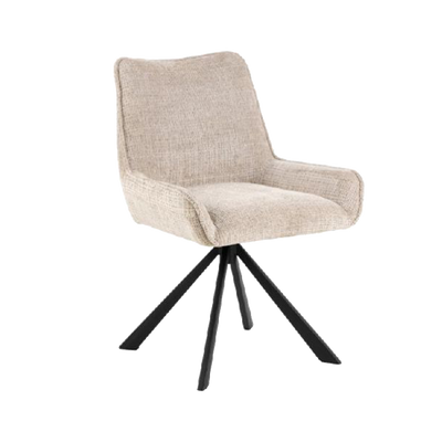 Fauteuil pivotant Murphy Beige 1 place