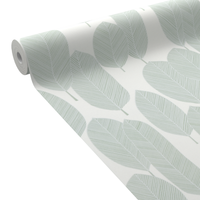 Papier peint intissé SANDIE coloris vert clair