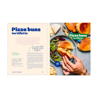 Livre cuisine T'as pas d'thunes, t'as pas d'temps, t'as pas d'four Violet