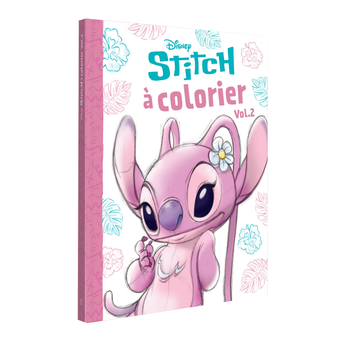 Livre enfant Coloriage stitch Rose