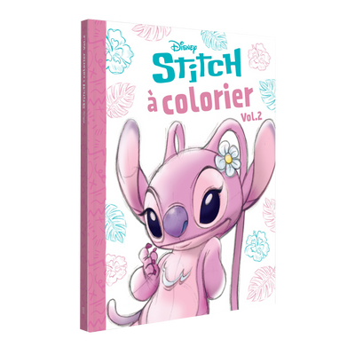 Livre enfant Coloriage stitch Rose