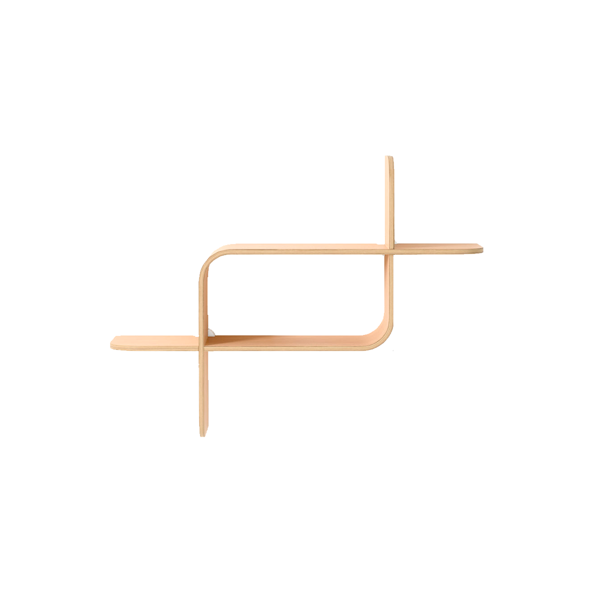 UMBRA Etagère murale en bois Shelf Beige