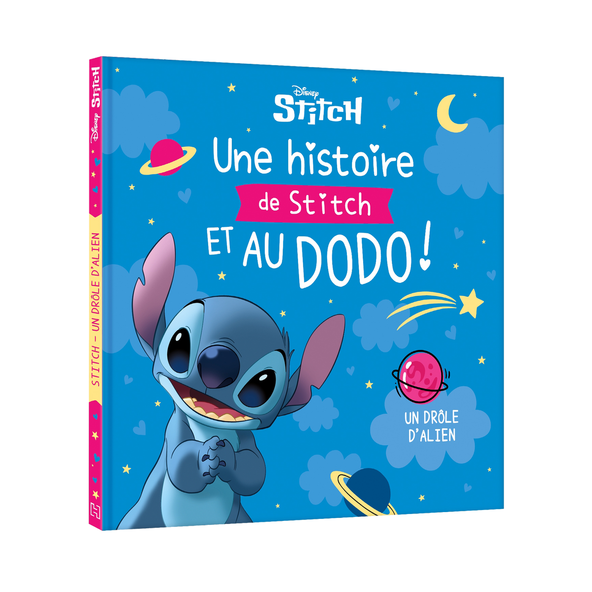 Livre enfant Une histoire de stitch et au dodo ! - un drôle d'alien Bleu