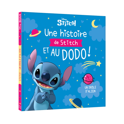 Livre enfant Une histoire de stitch et au dodo ! - un drôle d'alien Bleu