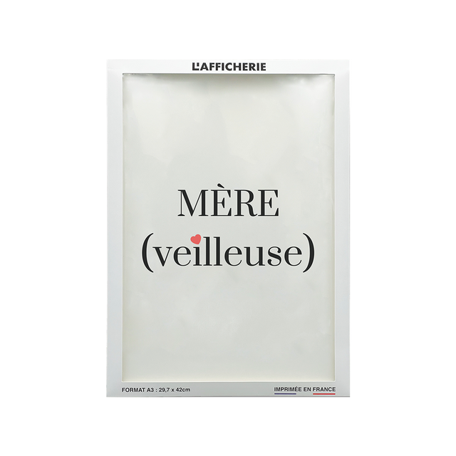 L'afficherie Affiche MEREVEILLEUSE 29,7 x 42 cm