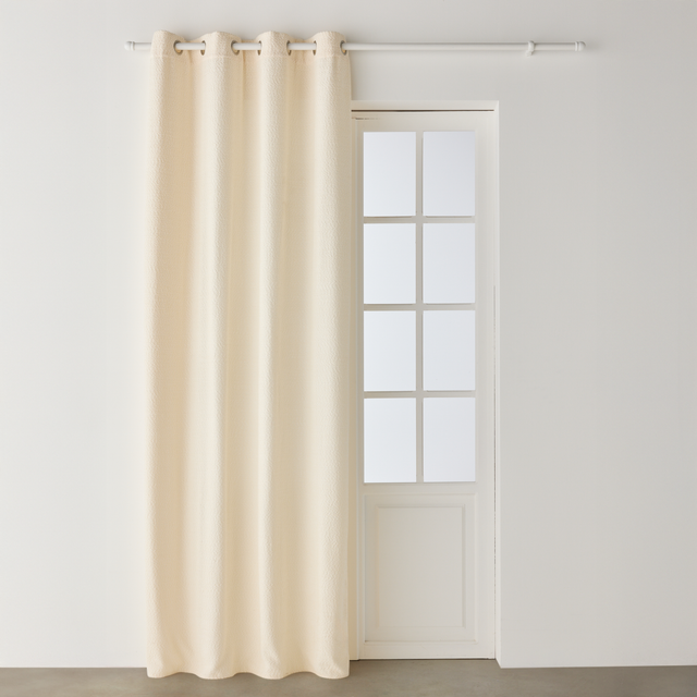 Rideau DOOLIN coloris ivoire 140 x 260 cm