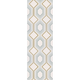 Papier peint intissé Jewel Blanc et doré