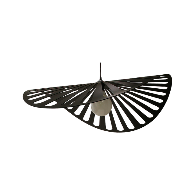 Metropolight Suspension WILFRIED coloris noir 15 x 93 cm