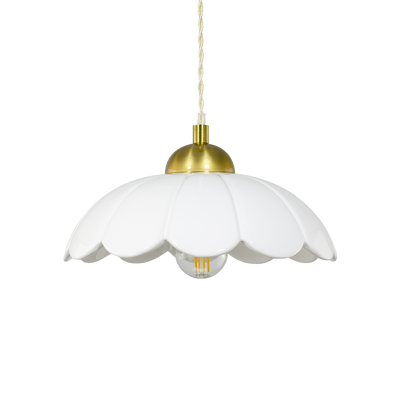 Suspension Claris Blanc