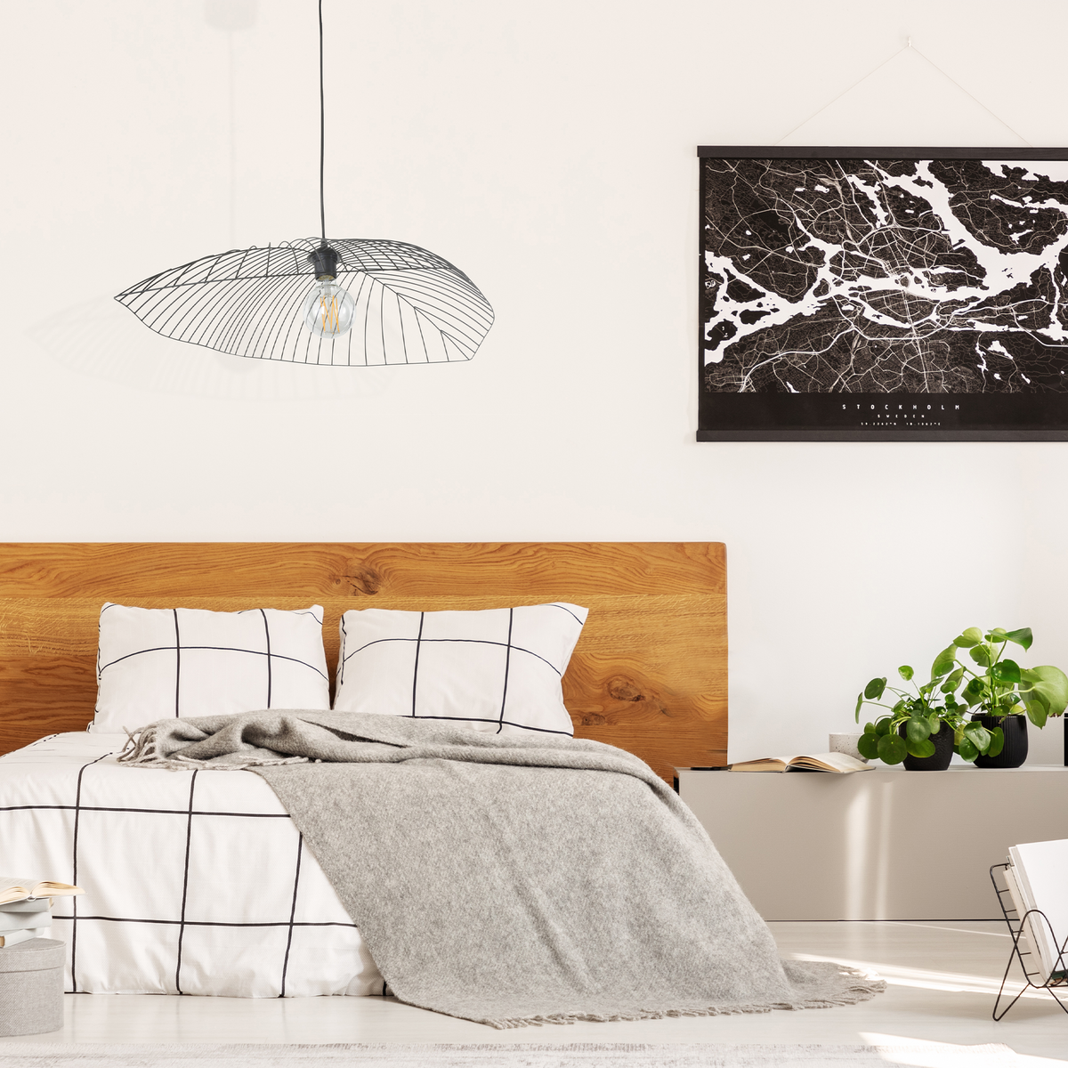 Suspension Leaf Noir