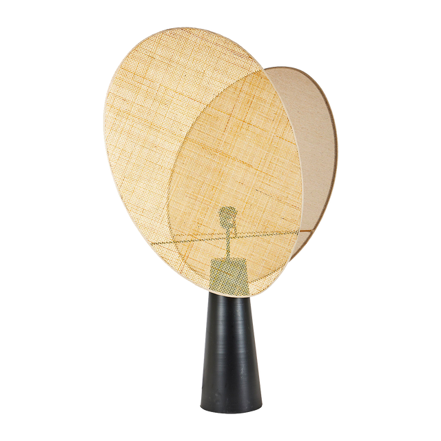Ostaria Lampadaire ALMERIA coloris noir/beige