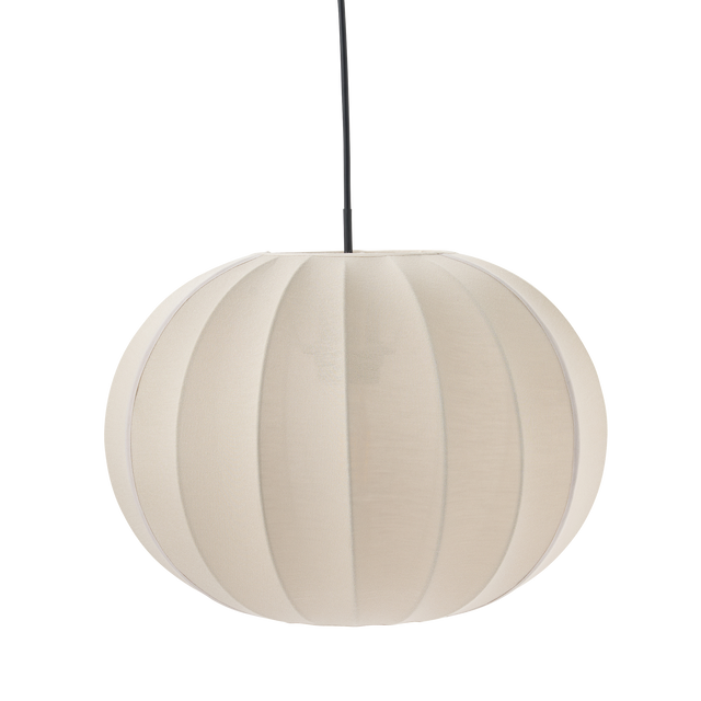 Ostaria Suspension MOON coloris beige 22 x 31,5 cm