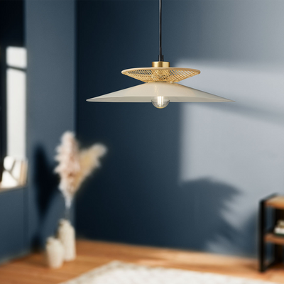 OSTARIA Suspension Envertito Beige
