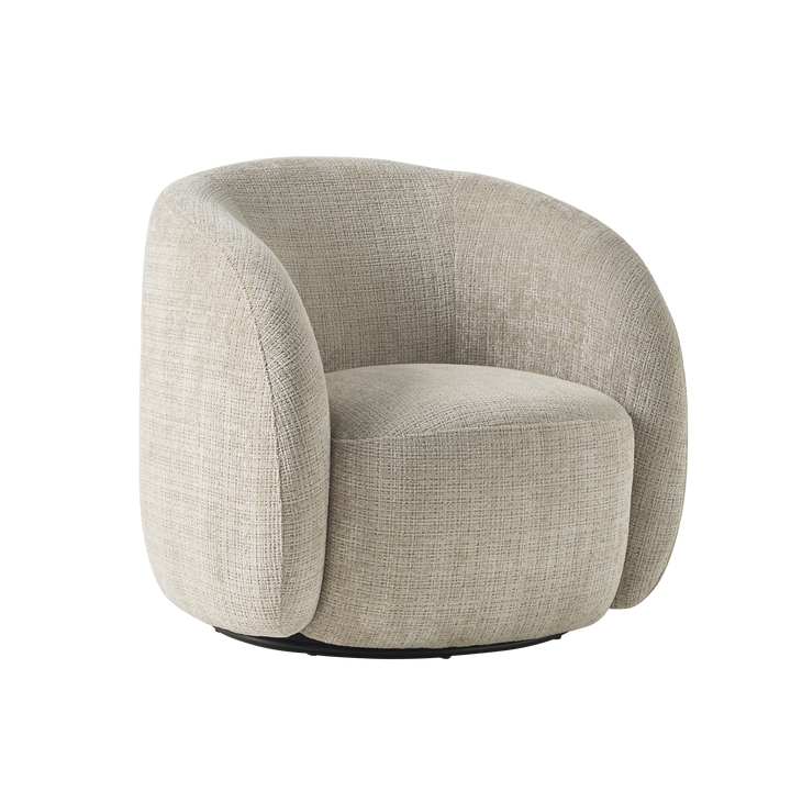Fauteuil pivotant Arlo Beige 1 place