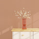 Papier peint intissé Malya Rose cuivré Brillant