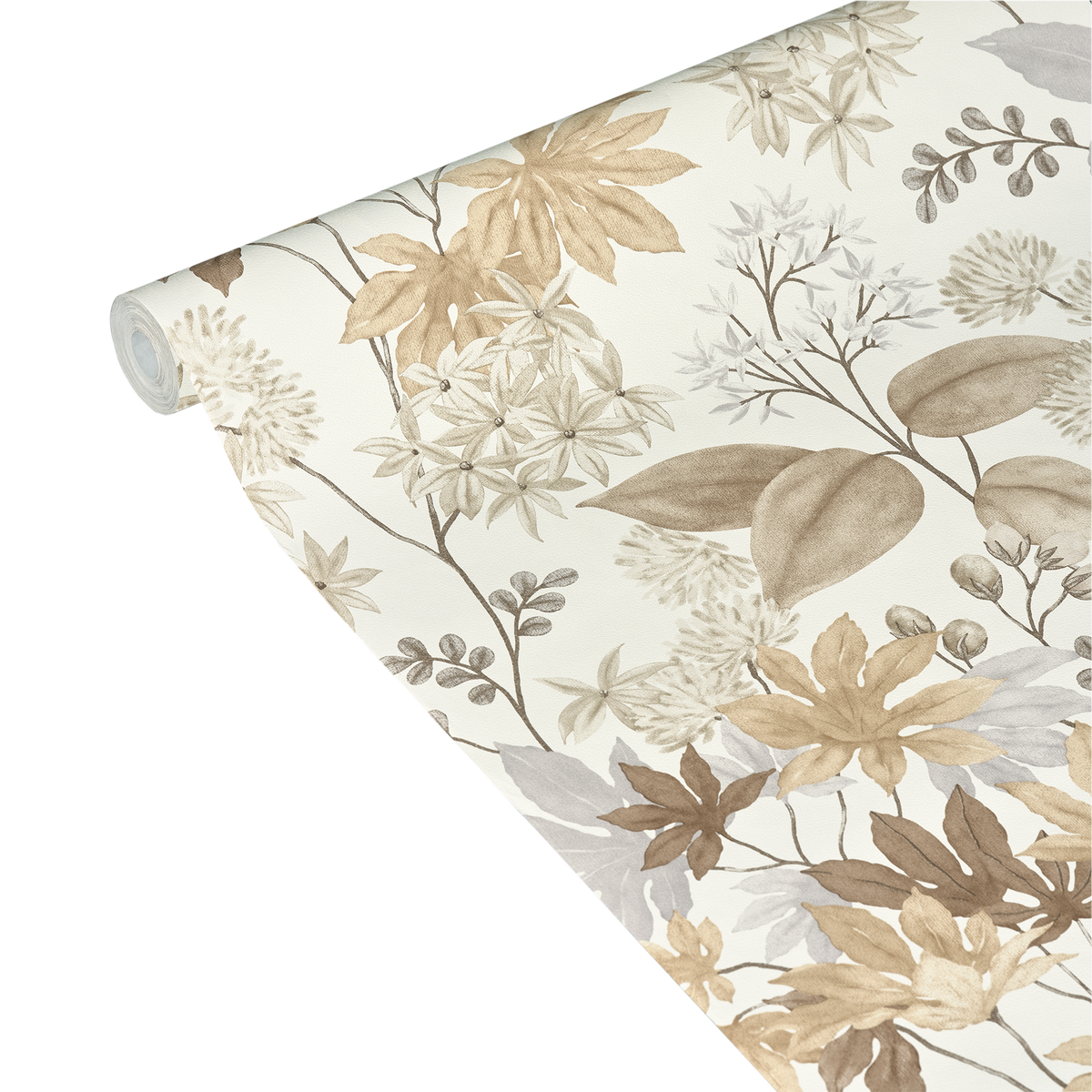 Papier peint intissé Salomé Sépia