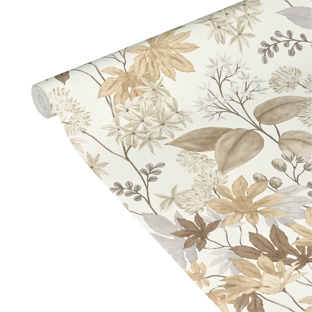 Papier peint intissé SALOMÉ coloris sépia