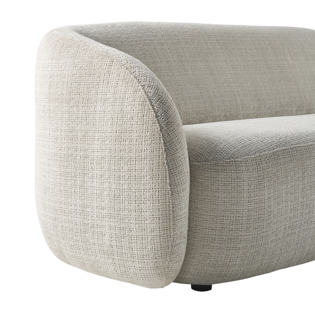 Canapé ARLO coloris beige 2 places