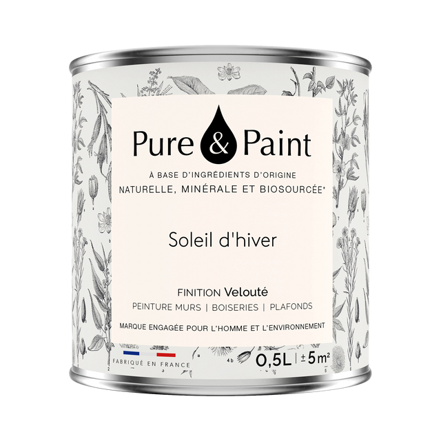 Pure and Paint Peinture Peinture SOLEIL D'HIVER 0,5 L