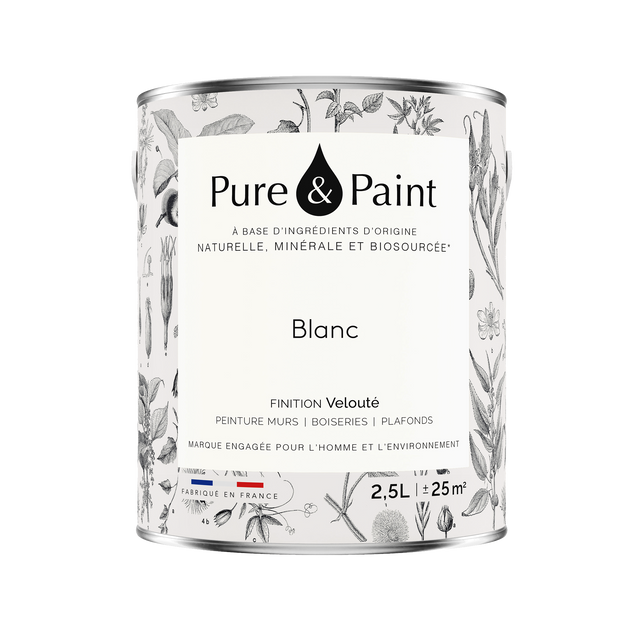 Pure and Paint Peinture Peinture blanc 2,5 L