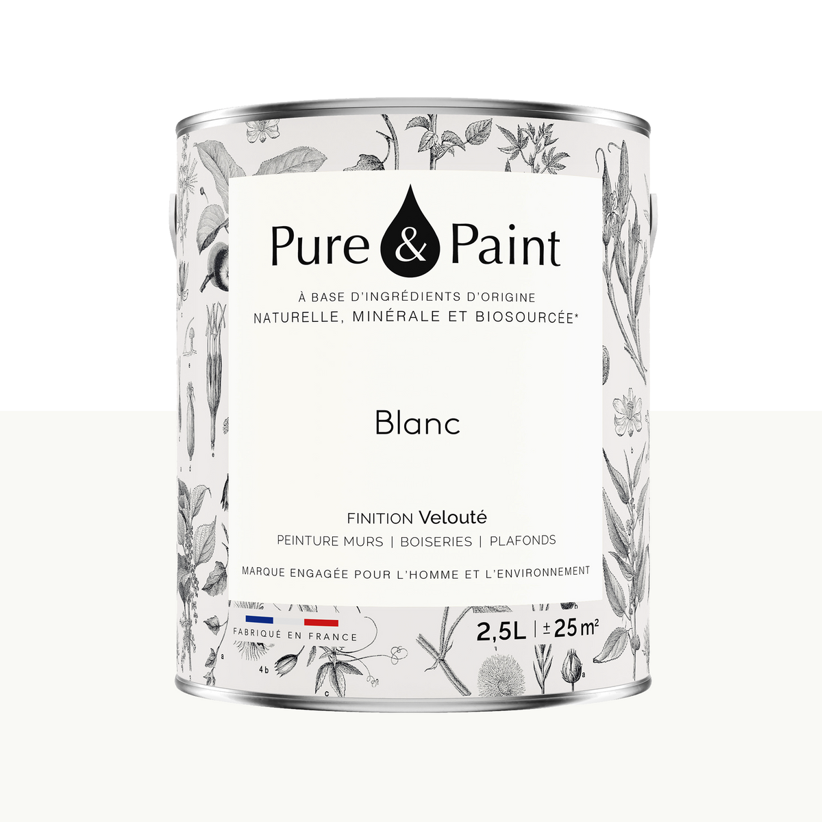 PURE AND PAINT Peinture Pure and paint Blanc Mat