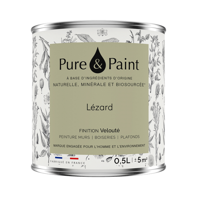 Pure and Paint Peinture Peinture LÉZARD 0,5 L