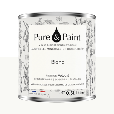PURE AND PAINT Peinture Pure and paint Blanc Mat