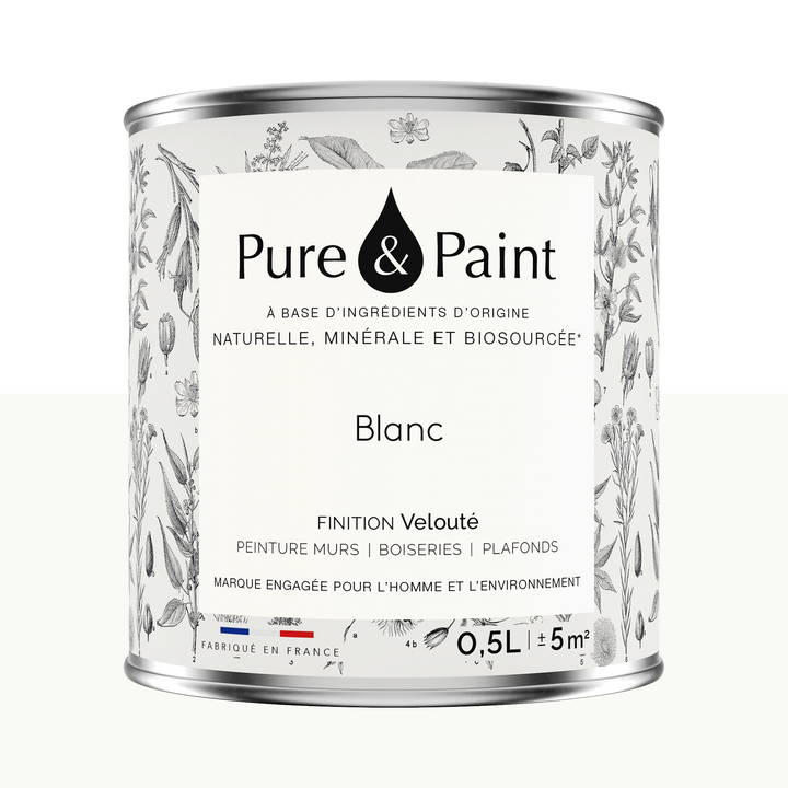 PURE AND PAINT Peinture Pure and paint Blanc Mat