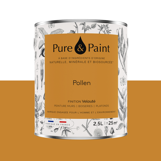 Pure and Paint Peinture Peinture pollen 2,5 L