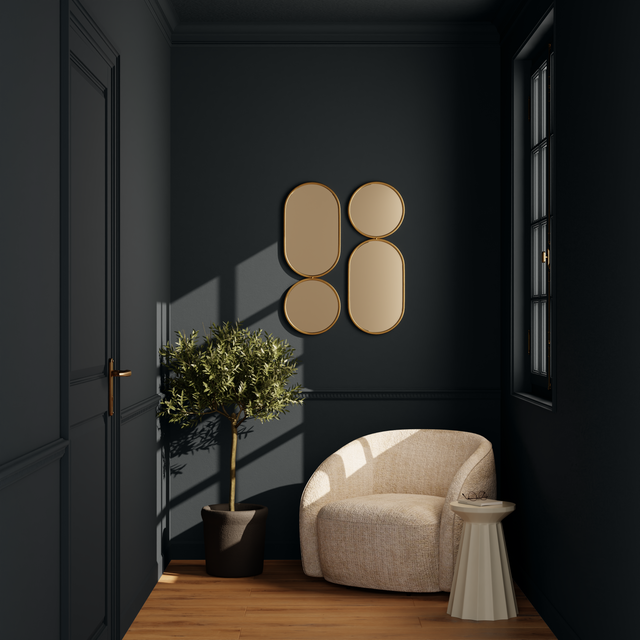 Pure and Paint Peinture Peinture ébène 0,5 L