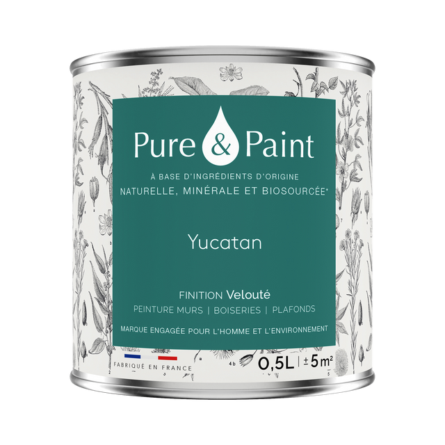 Pure and Paint Peinture Peinture Yucatan 0,5 L
