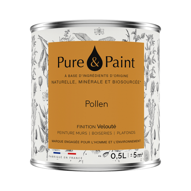 Pure and Paint Peinture Peinture pollen 0,5 L
