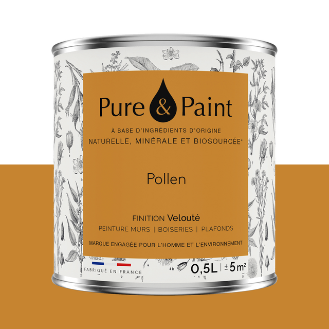 Pure and Paint Peinture Peinture pollen 0,5 L