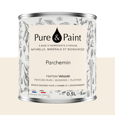 PURE AND PAINT Peinture Pure and paint Parchemin Mat