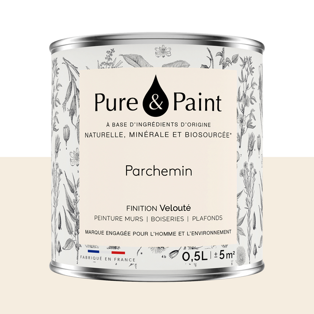 Pure and Paint Peinture Peinture Parchemin 0,5 L