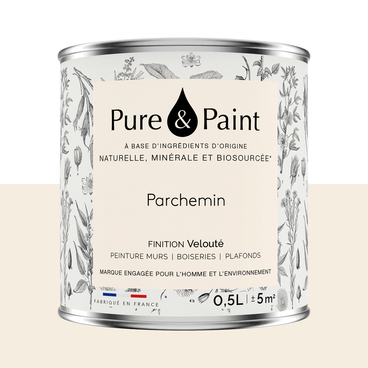 PURE AND PAINT Peinture Pure and paint Parchemin Mat
