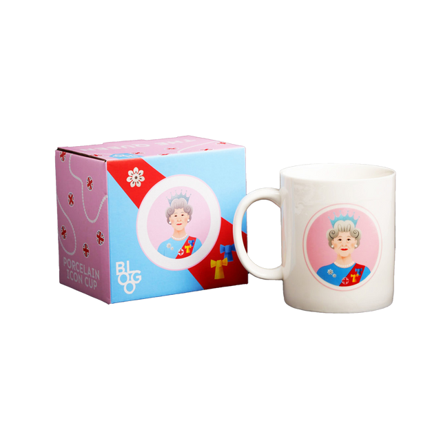 Mug THE QUEEN coloris blanc