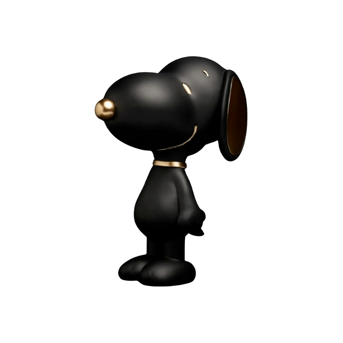 Figurine Snoopy black Noir