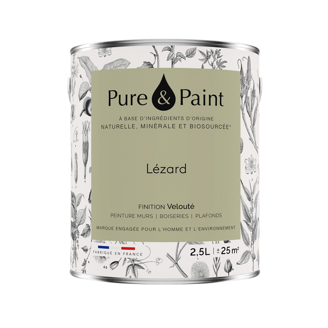 Pure and Paint Peinture Peinture LÉZARD 2,5 L