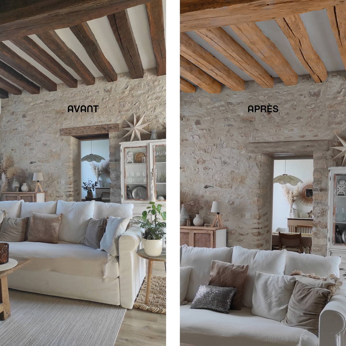 RELOOK BOIS EFFET BOIS Peinture Relook bois effet bois Saloon Satiné