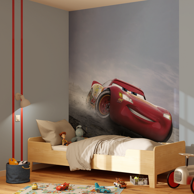 Papier peint panoramique L Cars Multicolore Mat