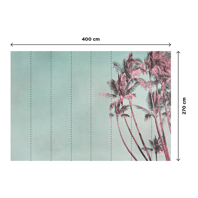 Papier peint panoramique XL THE PALM 400 x 270 cm