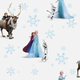 Papier peint intissé La reine des neiges 3 Multicolore