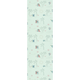 Papier peint intissé Lilo&stitch Bleu aqua