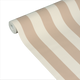 4MURS Papier peint intissé Opal stripe Beige nude