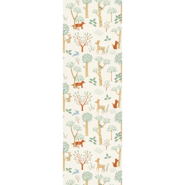 Papier peint intissé FRIENDLY FOREST coloris multicolore